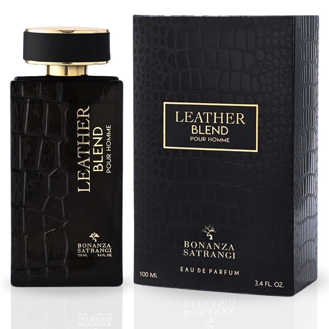 Leather Blend Pour Homme Eau de Parfum Spray 100ml (3.4 oz) by Bonanza Satrangi