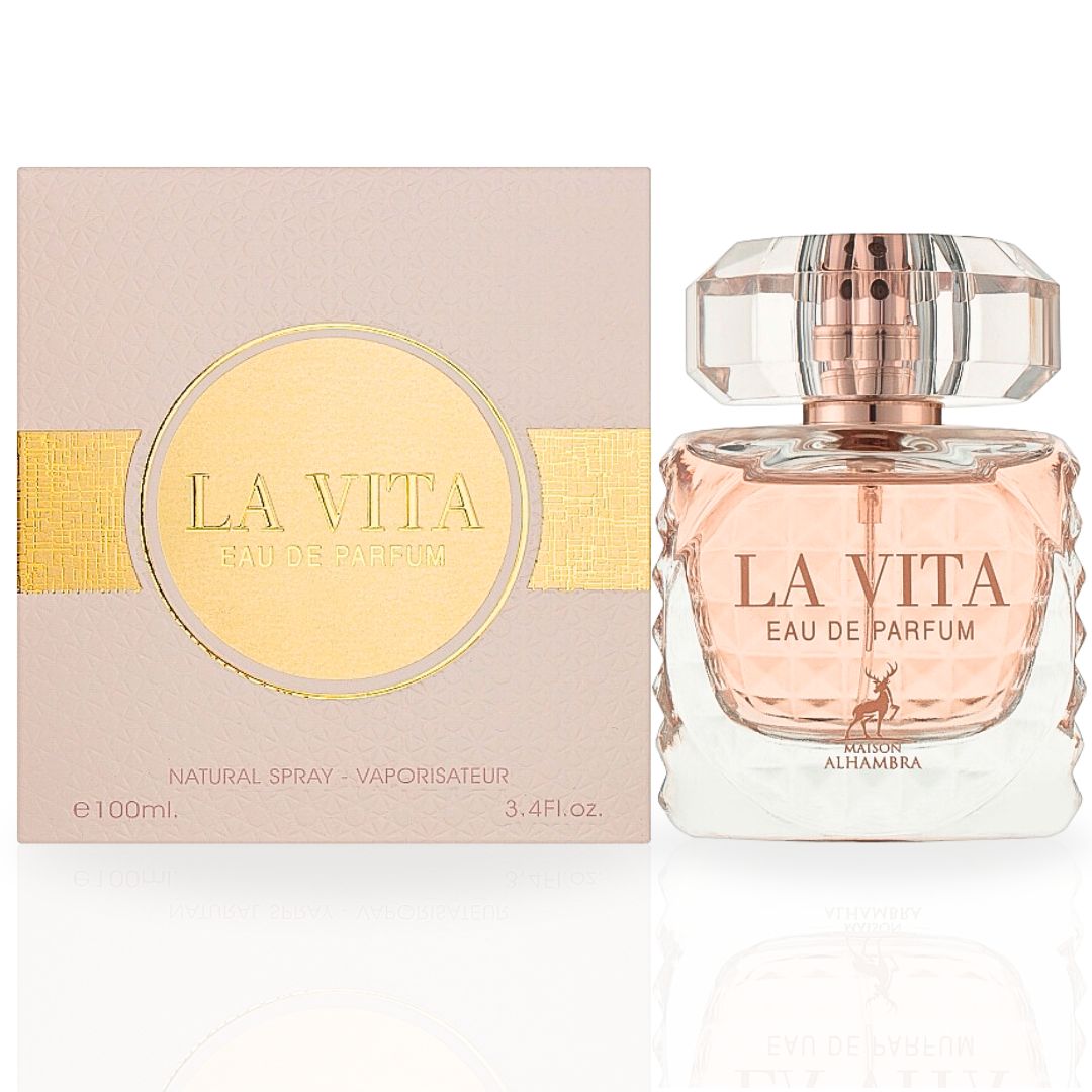 La Vita Eau de Parfum Spray 100ml (3.4 oz) by Maison Alhambra