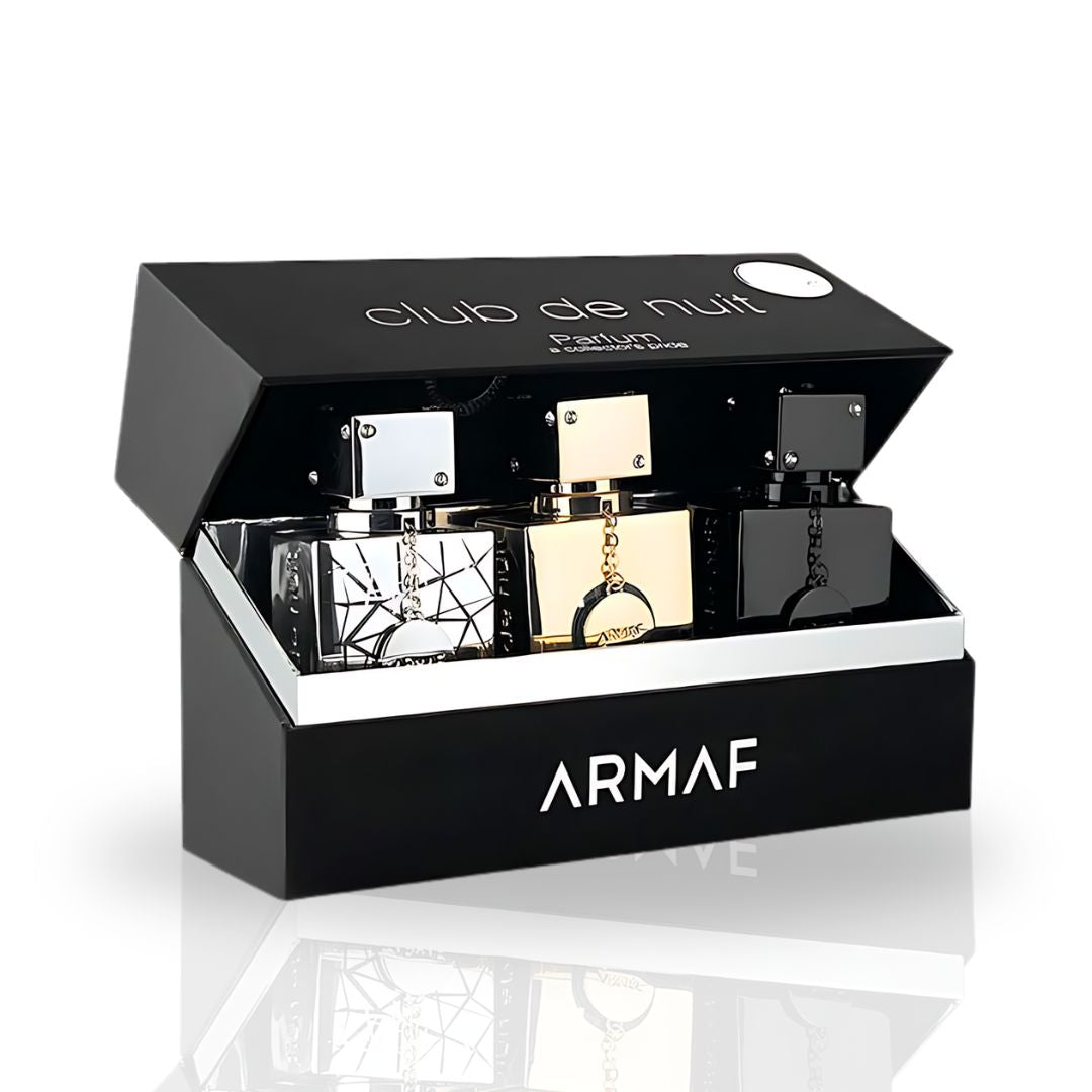 Club De Nuit Collector's Pride 3Pc Eau de Parfum Sprays 30ml (1 oz) - Gift Set by Armaf