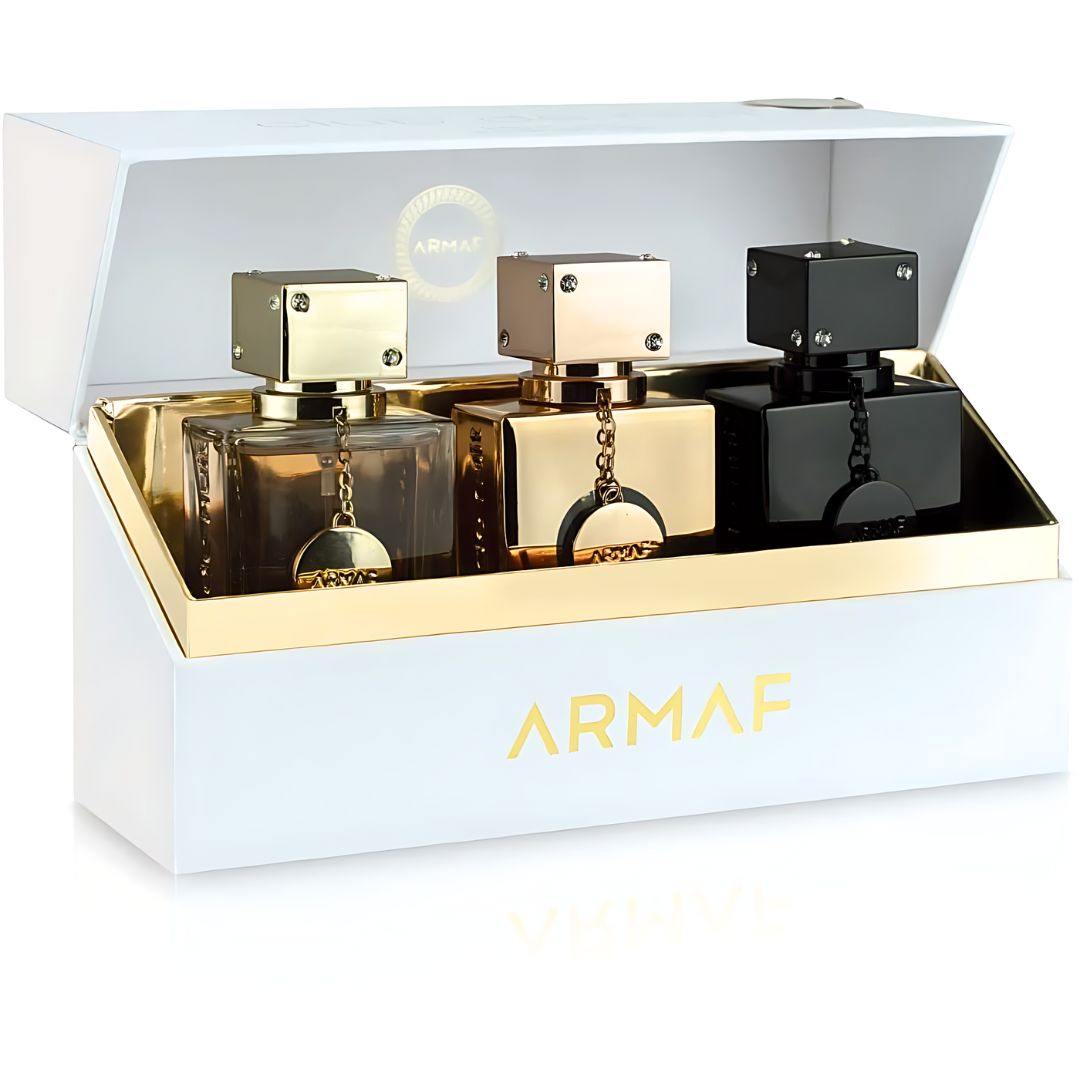 3PC Club De Nuit Women Collector's Pride Parfum Gift Set - EDP Sprays 30ML (1 OZ) by Armaf | Luxurious Collection Of Miniature Parfum Sprays.