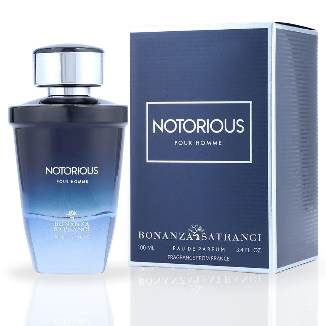Notorious Pour Homme EDP Spray 100 ML (3.4 OZ) by Bonanza Satrangi