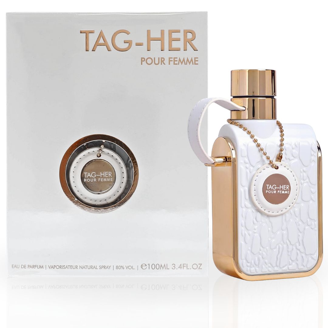 Tag Her EDP Spray 100ML (3.4 OZ) By Armaf | Unleash Your Inner Charm With This Exquisite Fragrance.