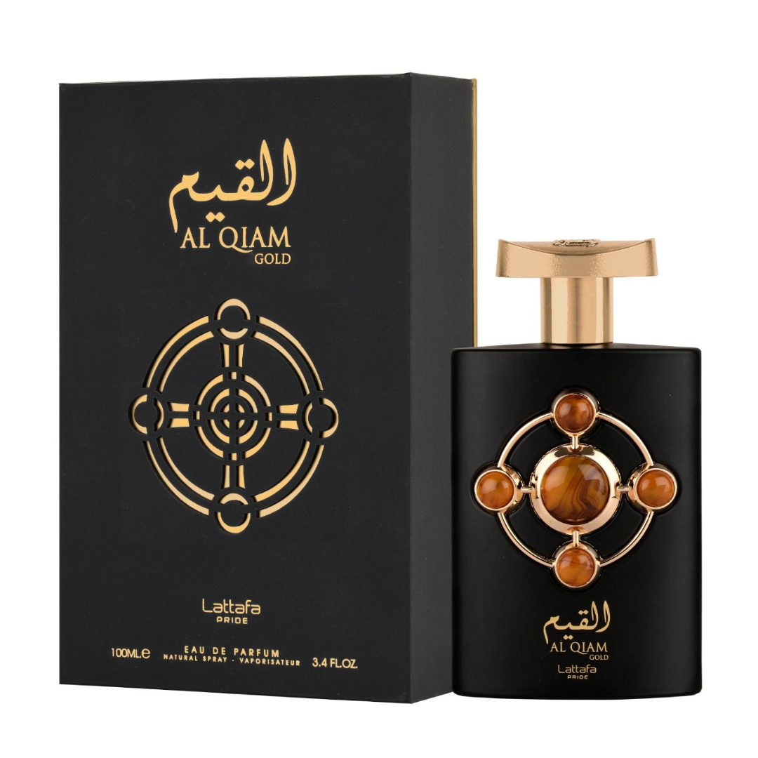 Al Qiam Gold Eau de Parfum Spray 100ml (3.4 oz) by Lattafa Pride