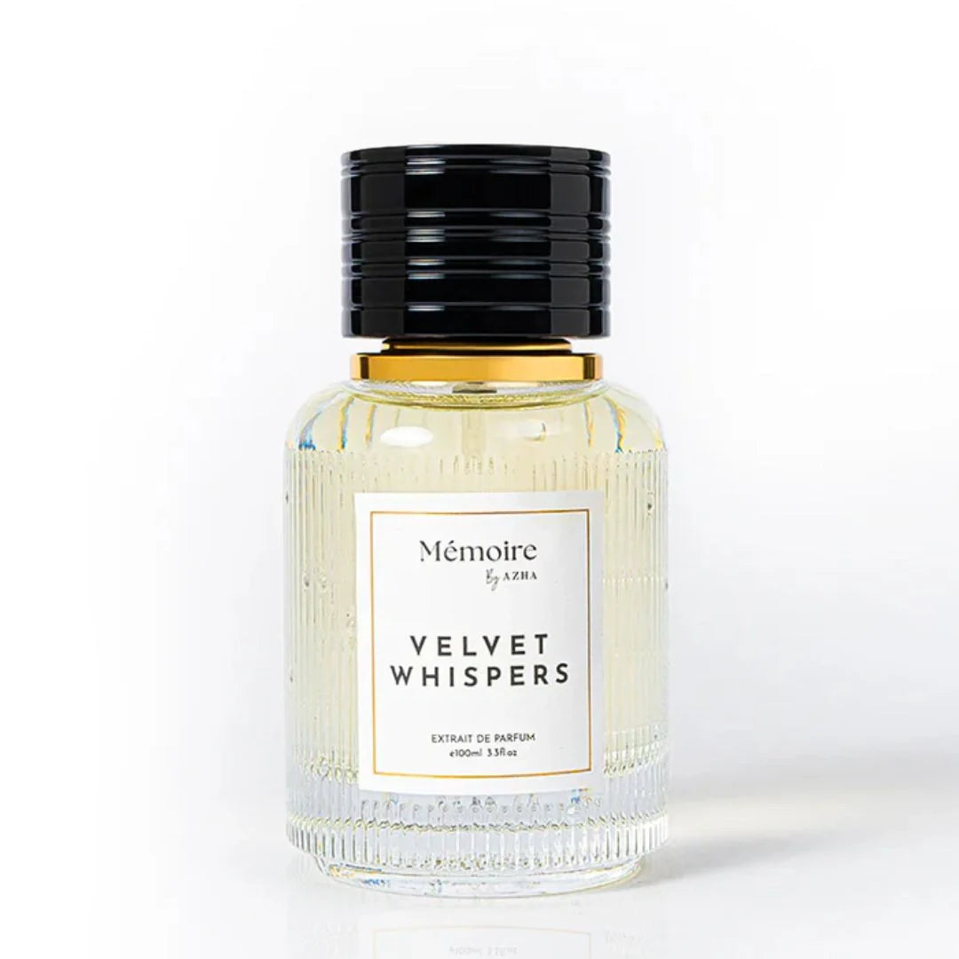 Velvet Whispers Extrait de Parfum Spray 100ml (3.3 Oz) - Memoire Collection by Azha (Velvet Pouch)