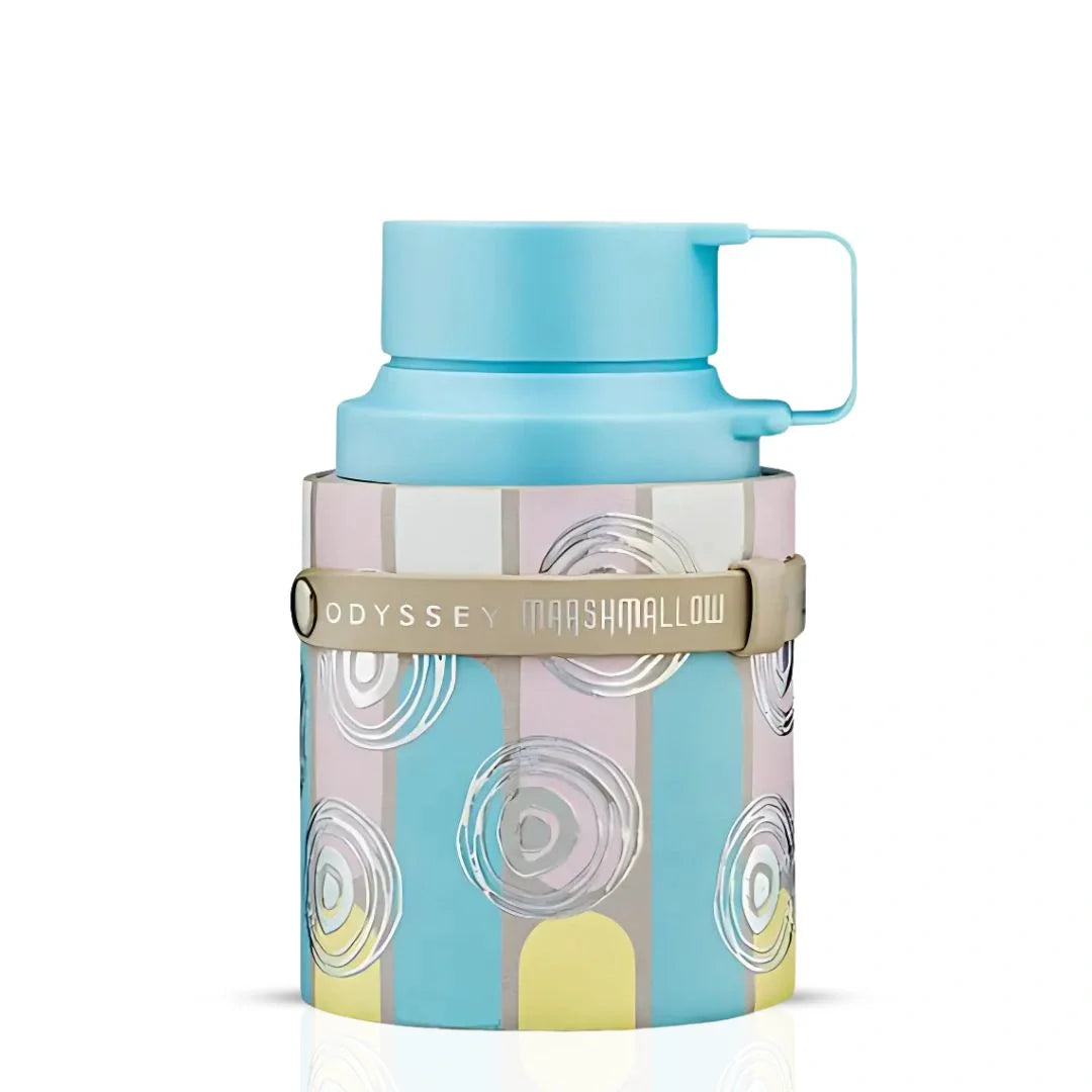 Odyssey Marshmallow Gourmand Edition Eau De Parfum Spray 100ml (3.4 oz) by Armaf (Velvet Pouch)