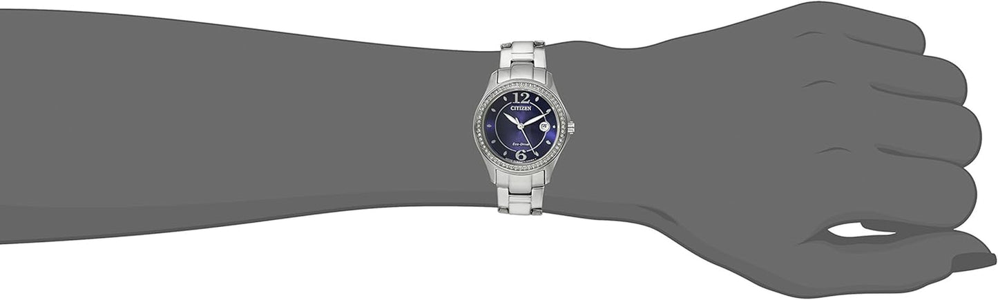Citizen Eco-Drive Silhouette Crystal FE1140-86L