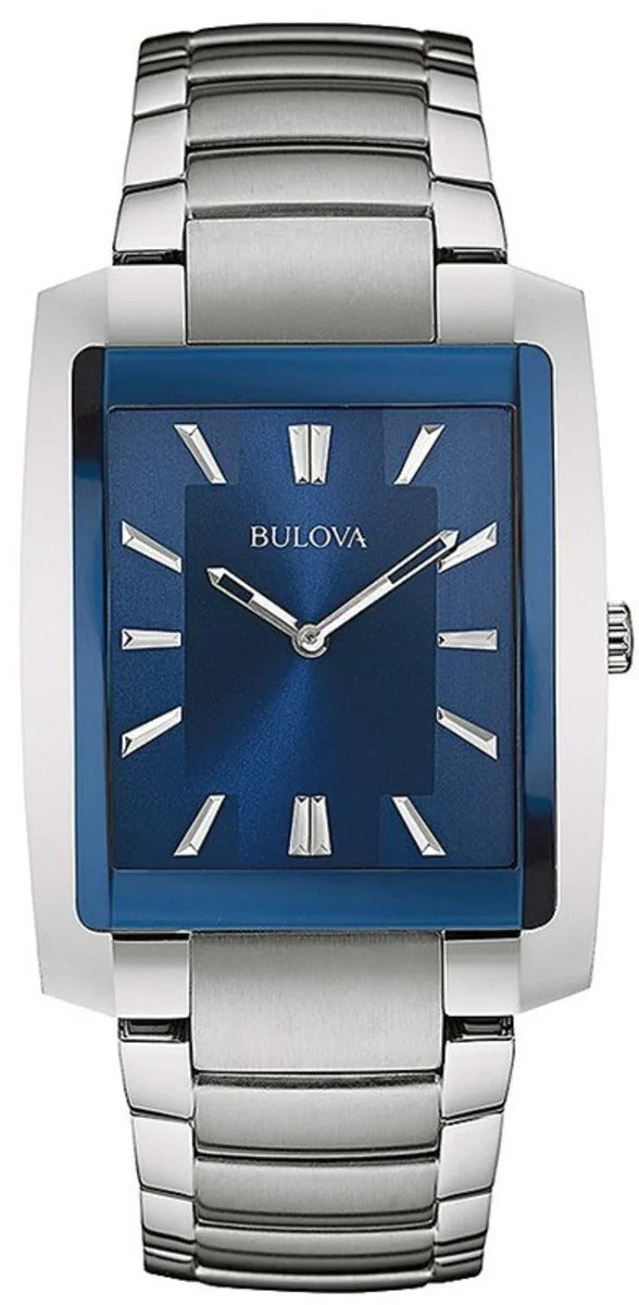 Bulova Classic Blue Dial Stainless Steel Reloj de hombre