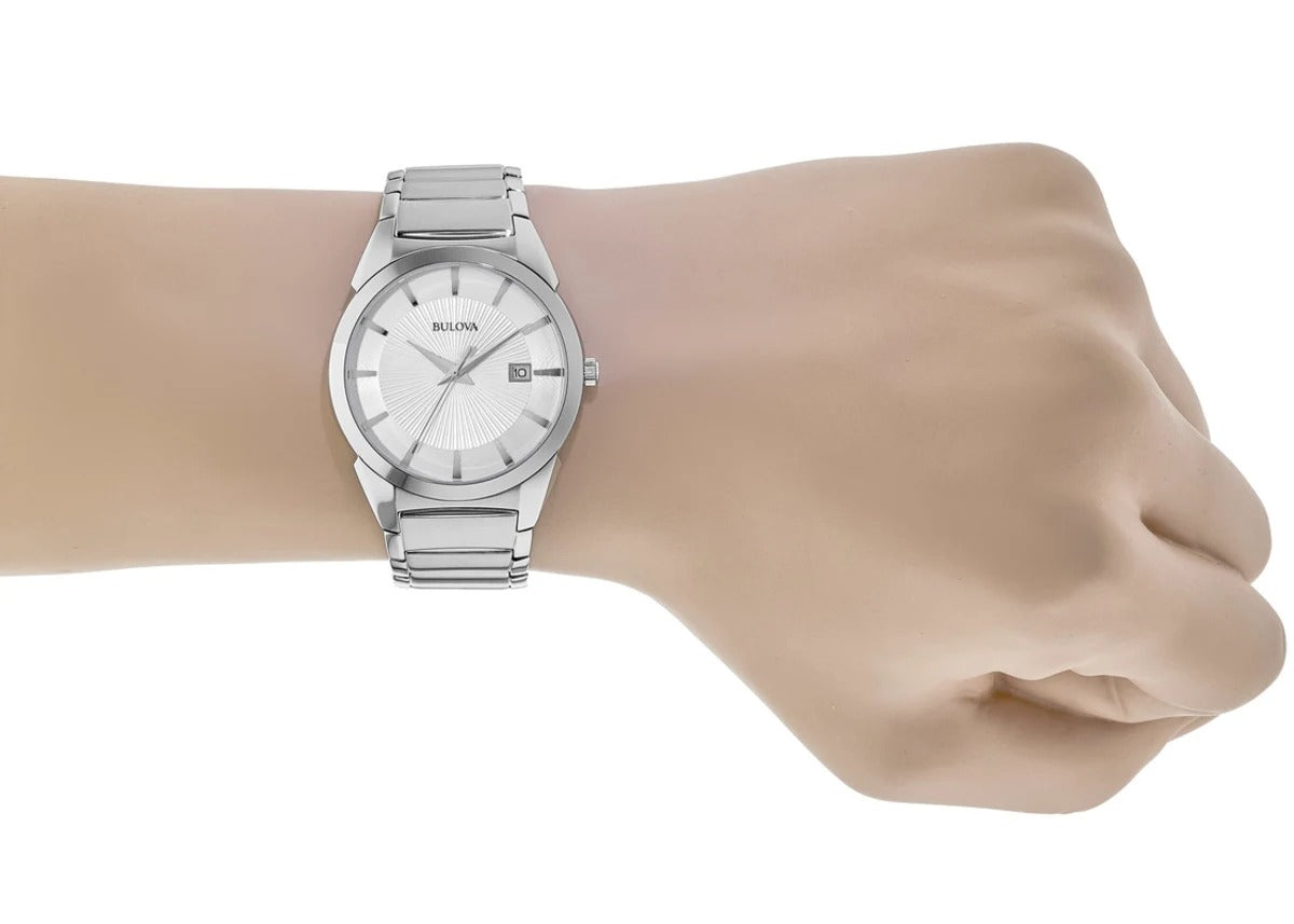 Bulova Classic Silver Dial Steel