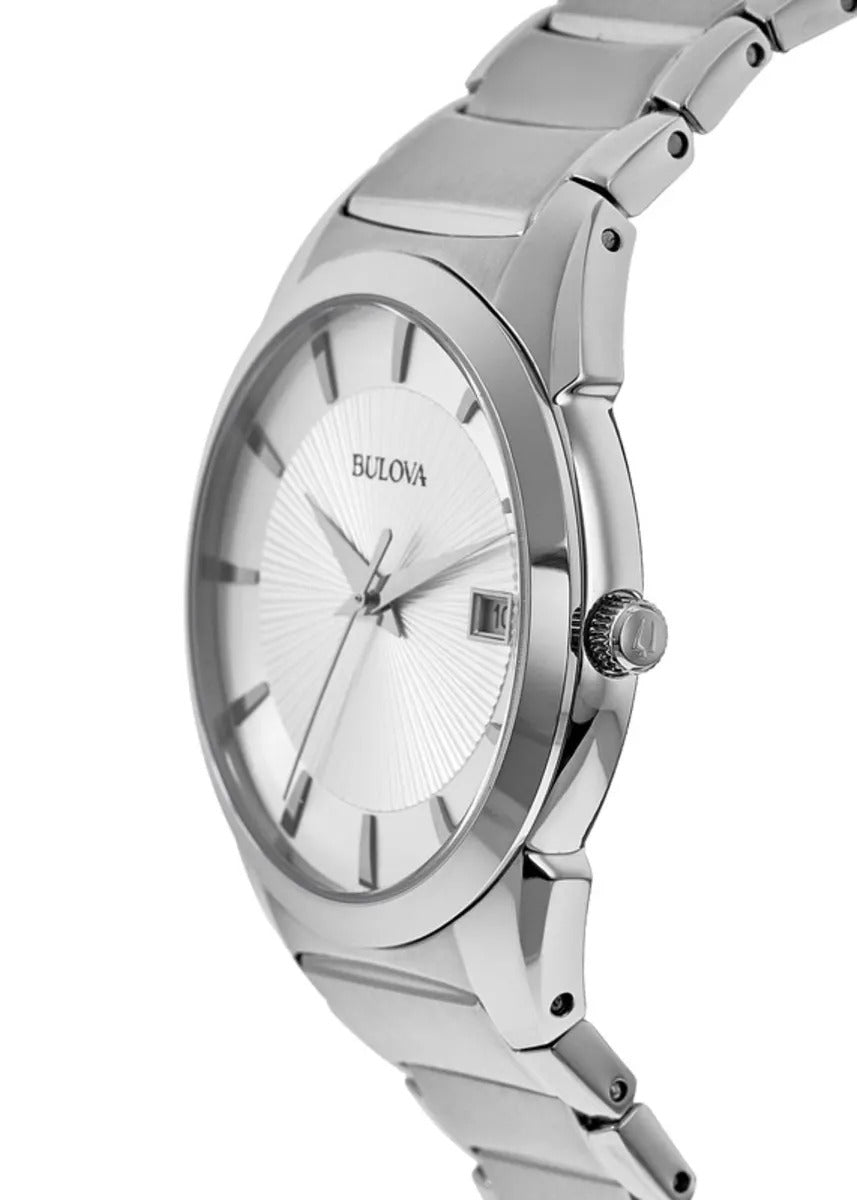 Bulova Classic Silver Dial Steel