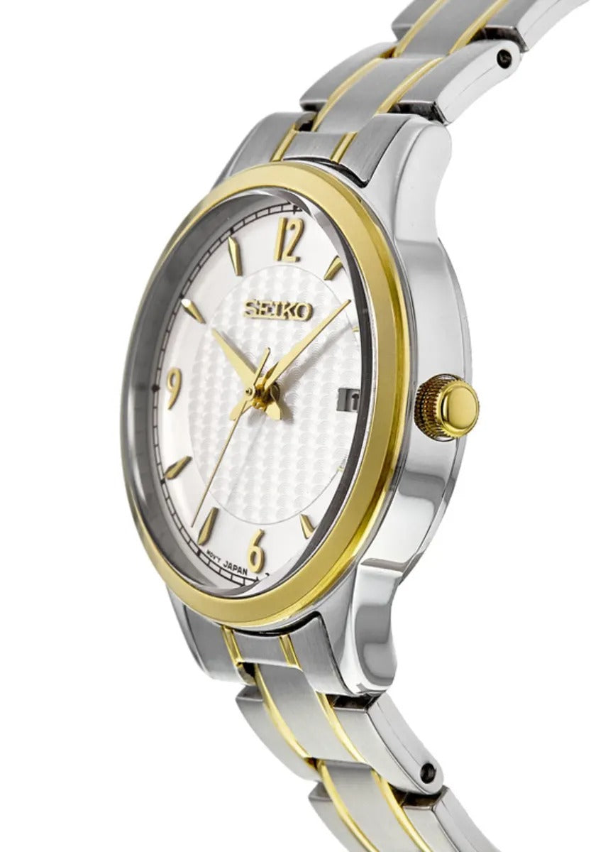 Seiko Analogue Silver Dial Steel