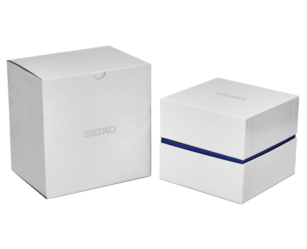 Seiko Analogue Silver Dial Steel
