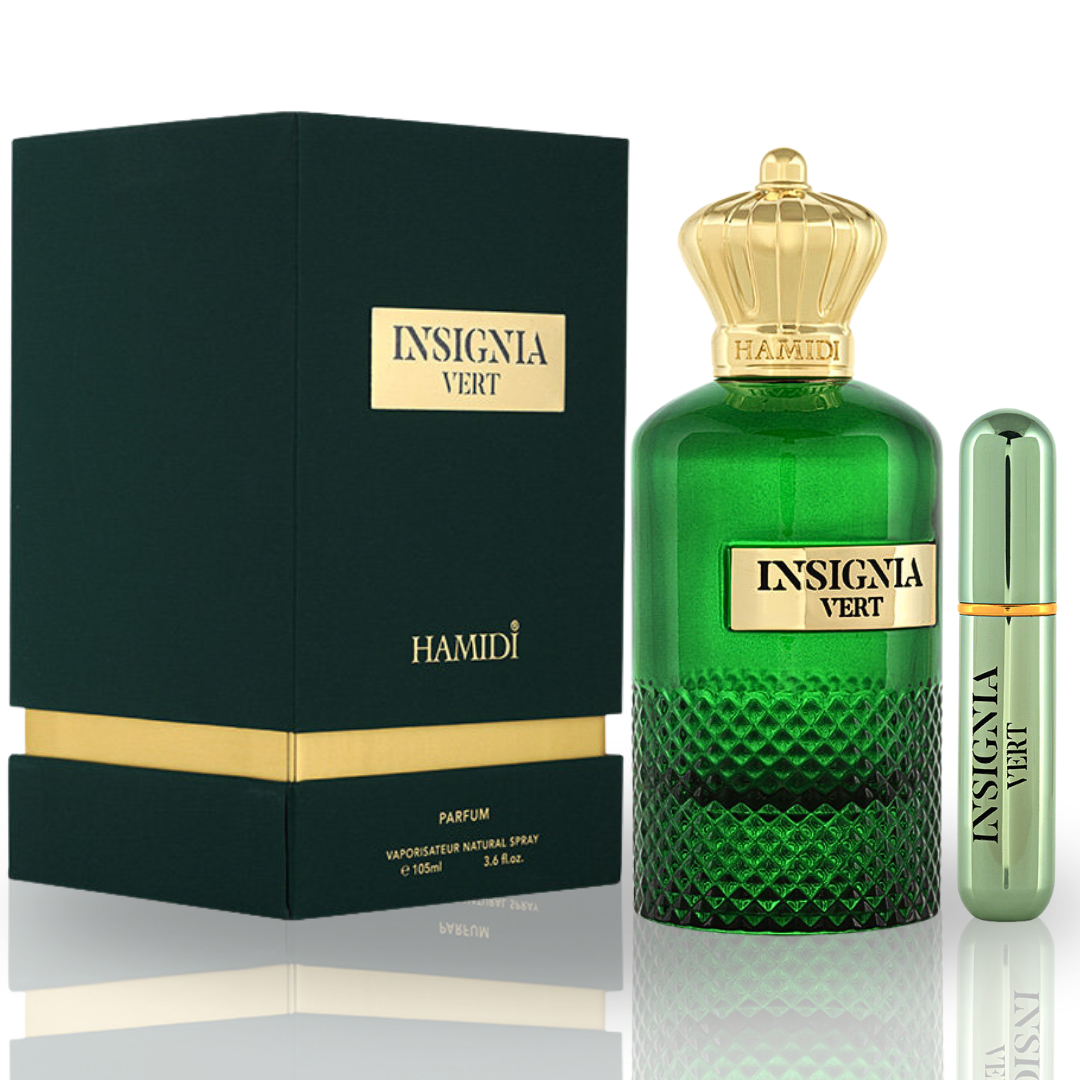 INSIGNIA VERT EDP Spray 105ML (3.5 OZ) By Hamidi | A Fresh & Elegant Fragrance Experience.