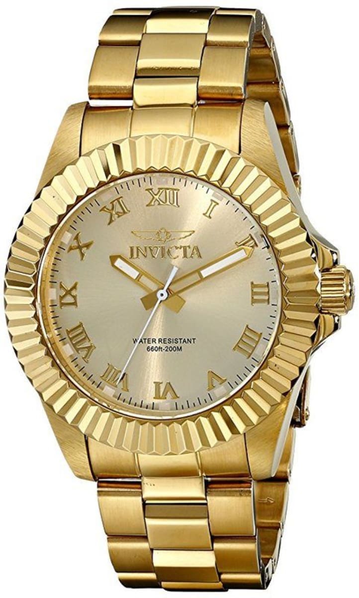 Invicta Pro Diver Champagne Dial Reloj de hombre