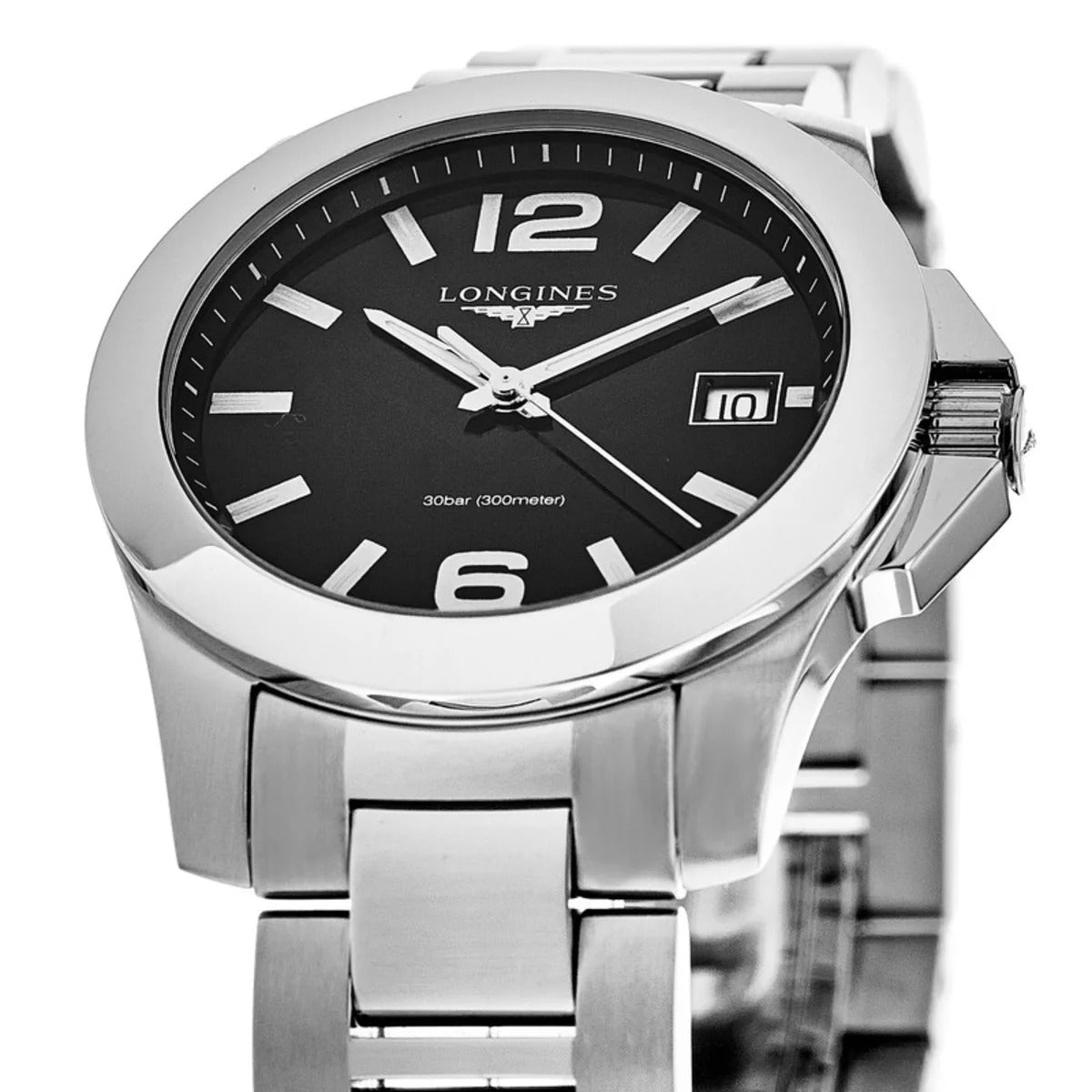 Longines Conquest Black Dial