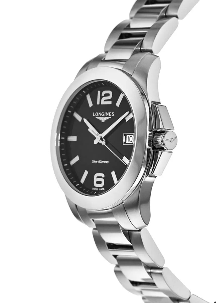 Longines Conquest Black Dial