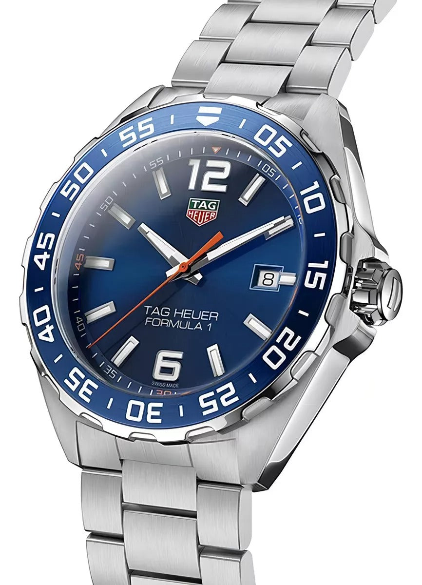 Tag Heuer Formula 1 Quartz 43mm Blue Dial Steel
