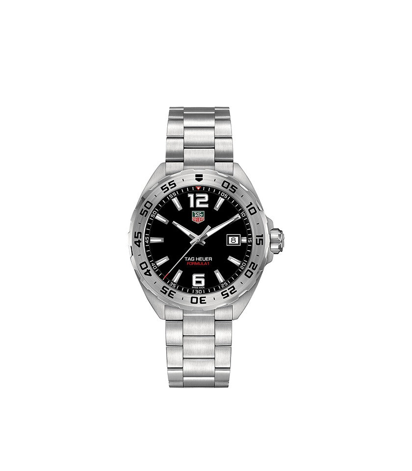 Tag Heuer Formula 1 Quartz 41mm Black Dial Steel Reloj de hombre