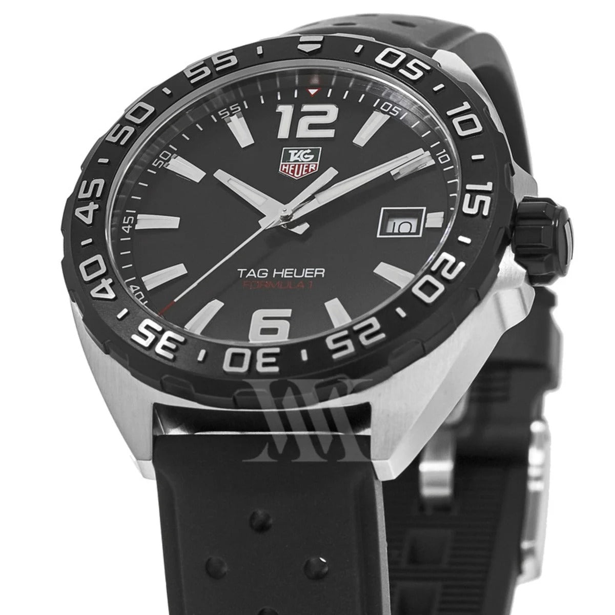 Tag Heuer Formula 1 Quartz Black Dial Rubber Strap