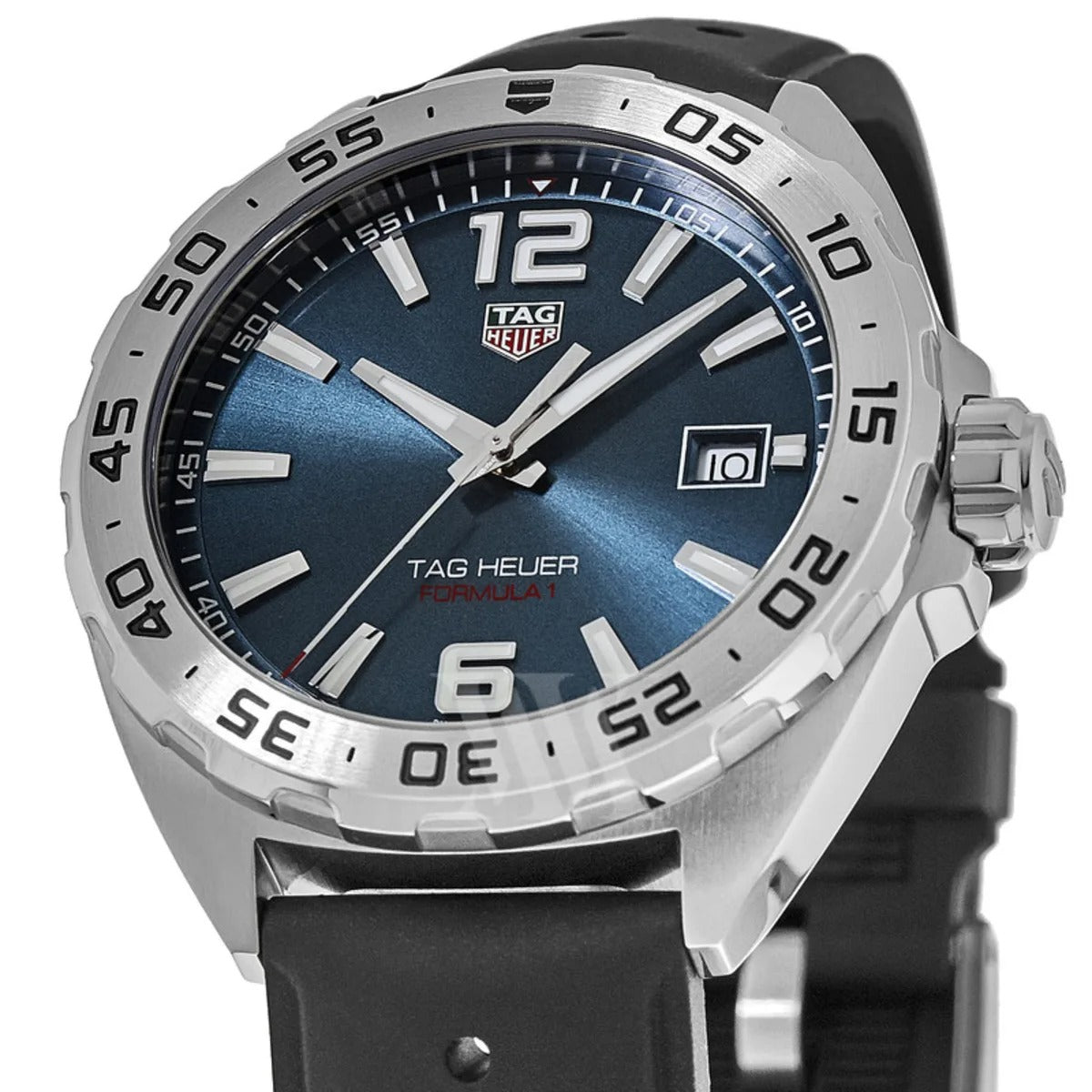 Tag Heuer Formula 1 Quartz Blue Dial Black Rubber Strap