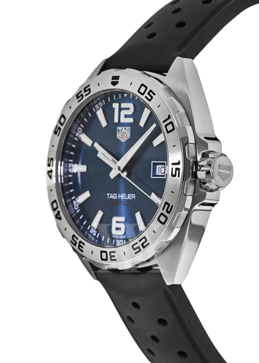 Tag Heuer Formula 1 Quartz Blue Dial Black Rubber Strap