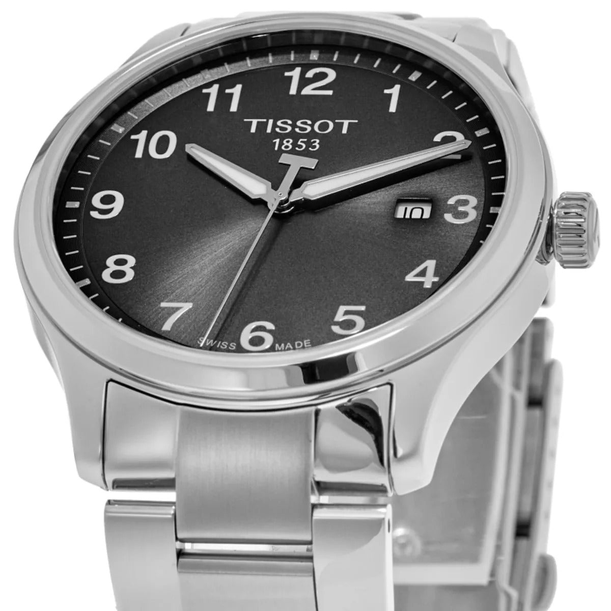 Tissot Classic XL Black Dial Stainless Steel
