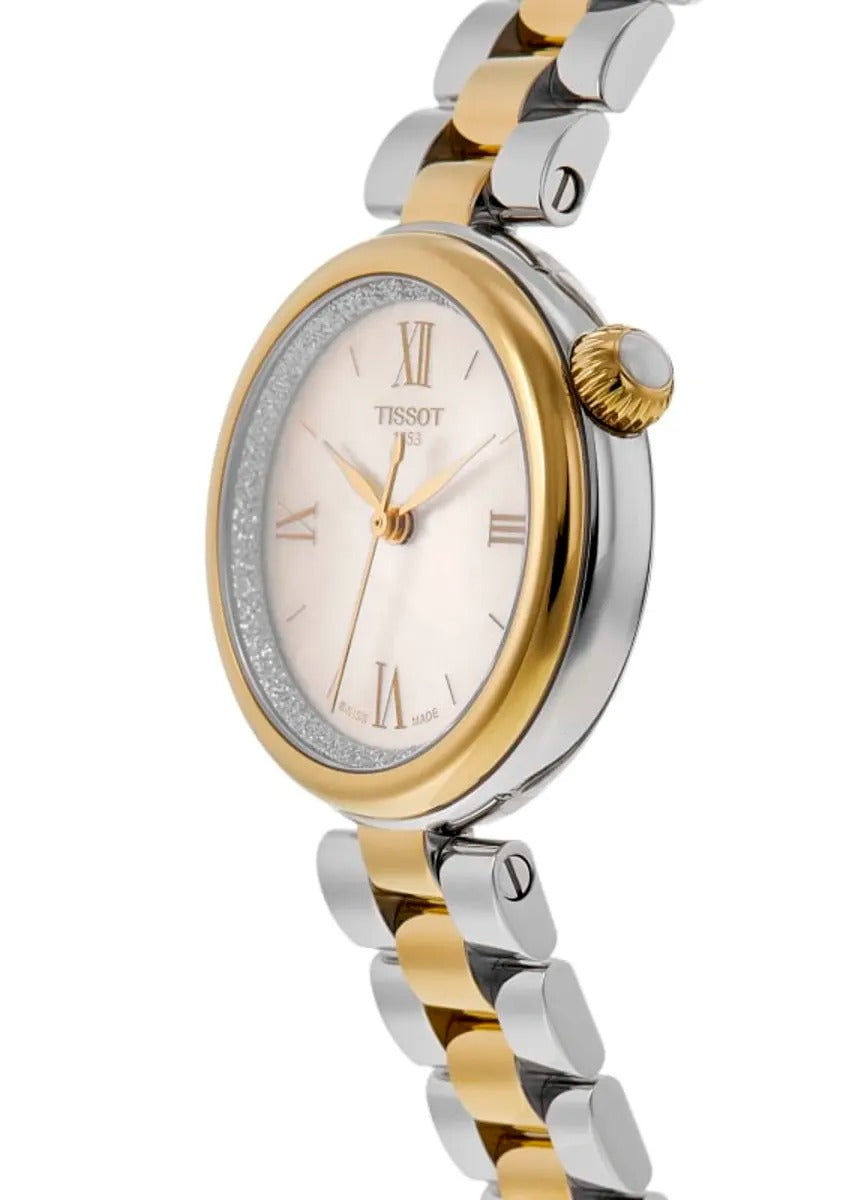 Tissot Desir Powermatic 80 Mother of Pearl Dial Two-Tone Steel