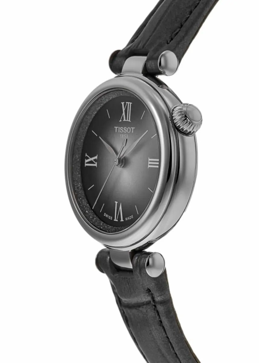 Tissot Desir Powermatic 80 Silver Dial Leather Strap