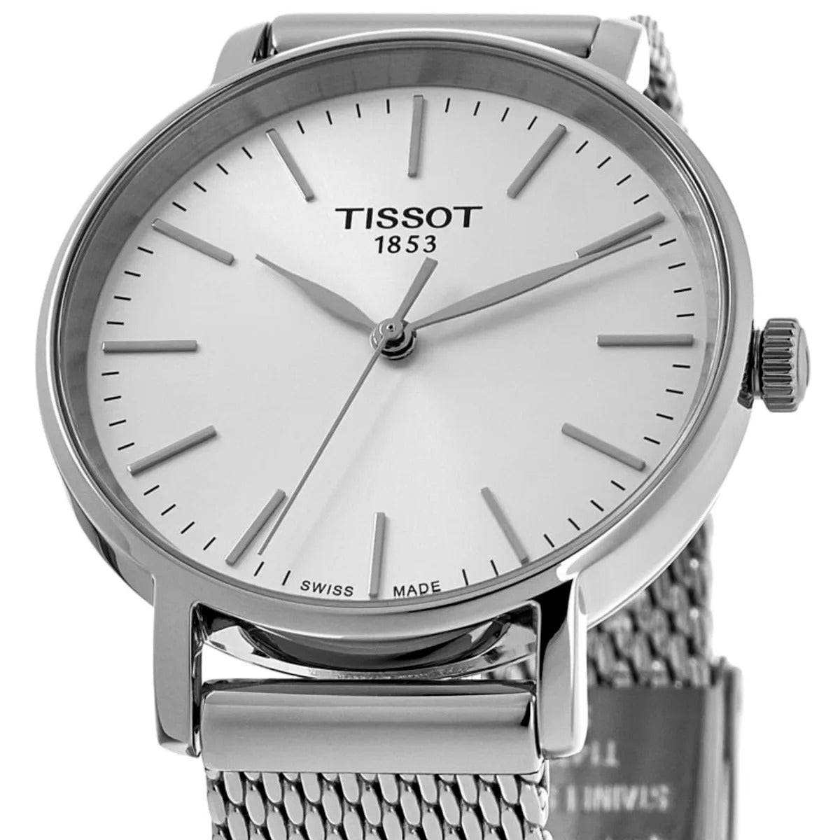 Tissot Everytime Lady Quartz White Dial Steel