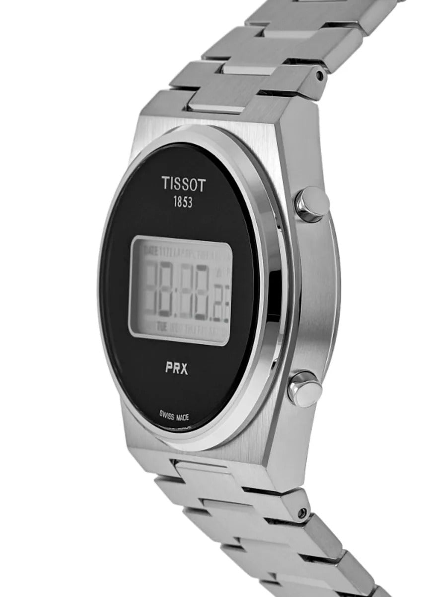 Tissot PRX Digital 35mm Quartz Black Dial Steel