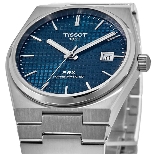 Tissot PRX Powermatic 80 35mm Automatic Blue Dial Steel Unisex Watch