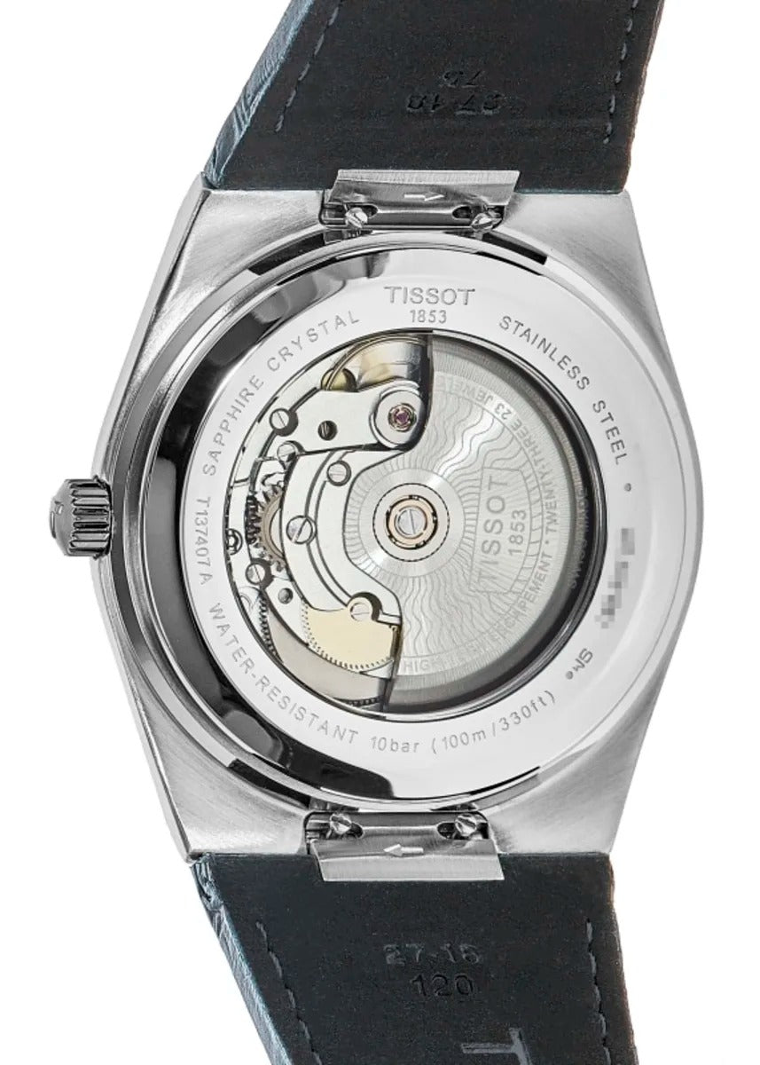 Tissot PRX Powermatic 80 Automatic Blue Dial Leather Strap