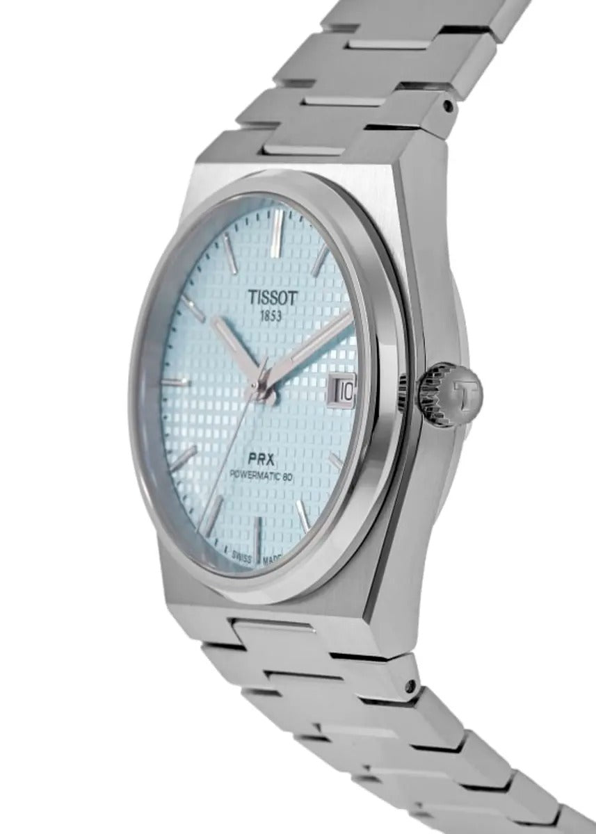 Tissot PRX Powermatic 80 Ice Blue Dial 35mm Steel