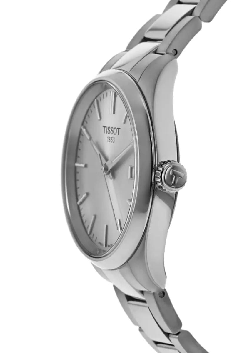 Tissot PR 100 Quartz 34mm Silver Dial Steel