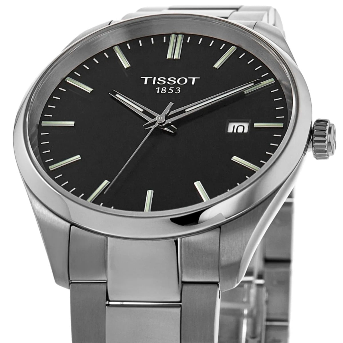 Tissot PR 100 Quartz Black Dial Stainless Steel