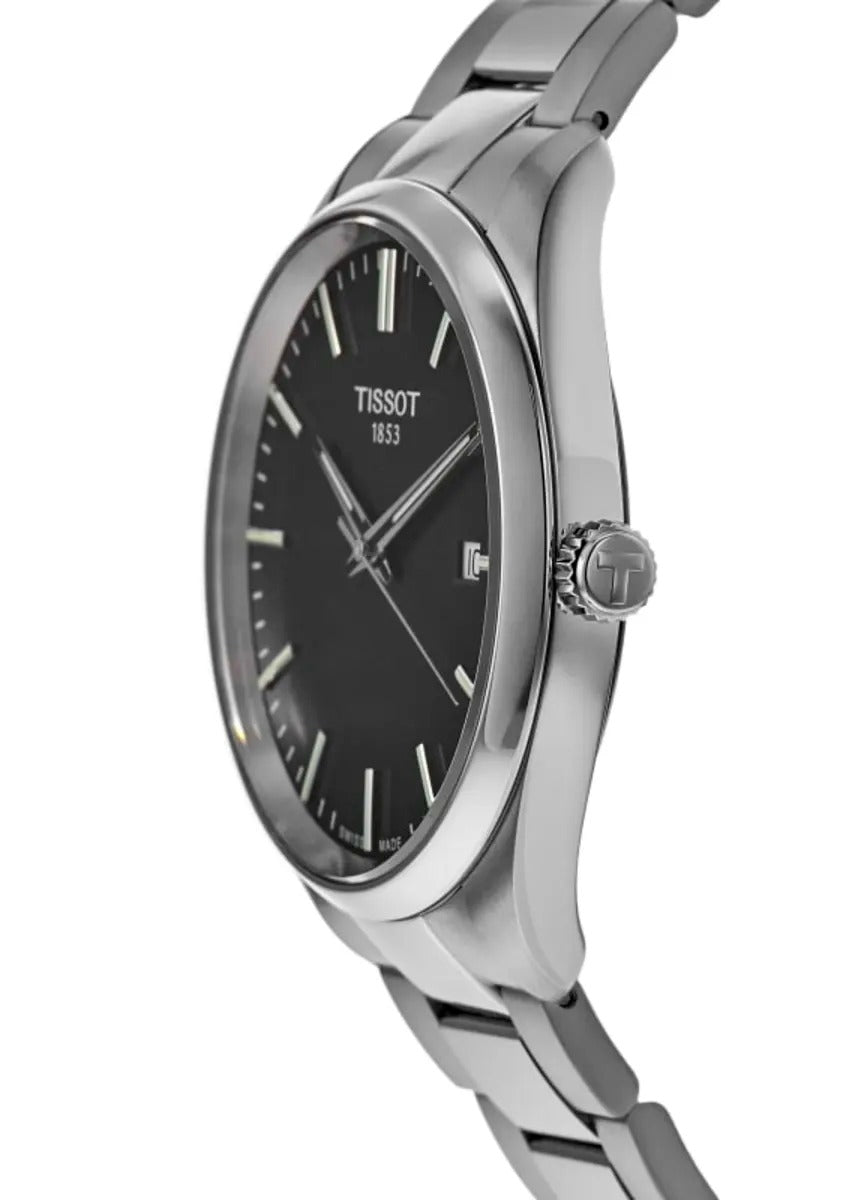 Tissot PR 100 Quartz Black Dial Stainless Steel