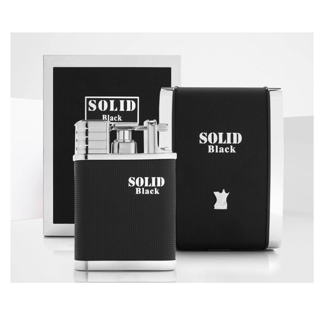 Solid (Black) for Men EDP - Eau de Parfum 100mL (3.4oz) by Arabian Oud