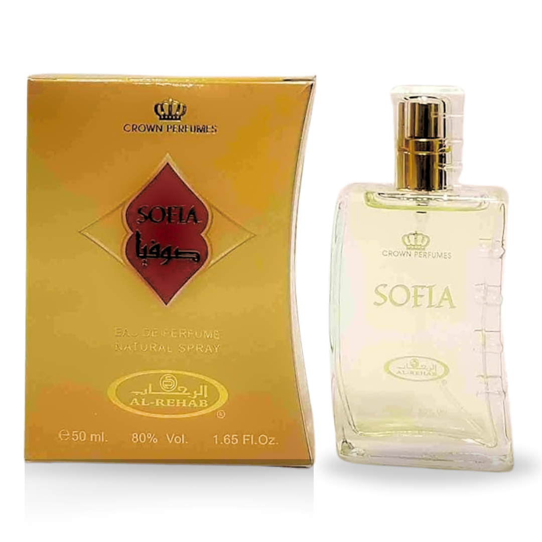 Al-Rehab Collection of Eau De Parfum Spray 50ML (1.7 OZ), Travel Size Perfumes For Men & Women