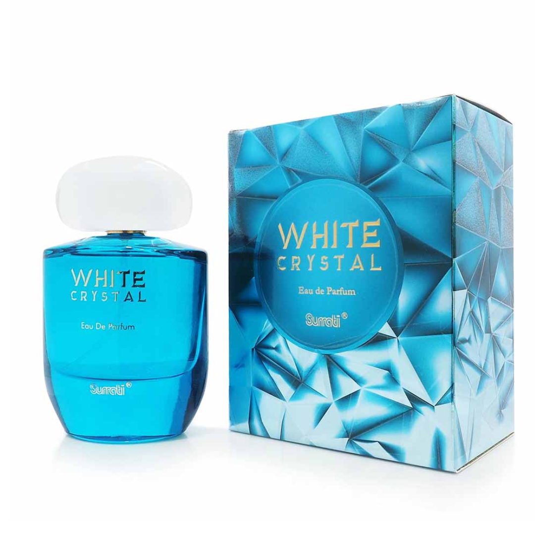 White Crystal EDP 100ML (3.4 OZ) by SURRATI, Exotic Fragrances for Men & Women.