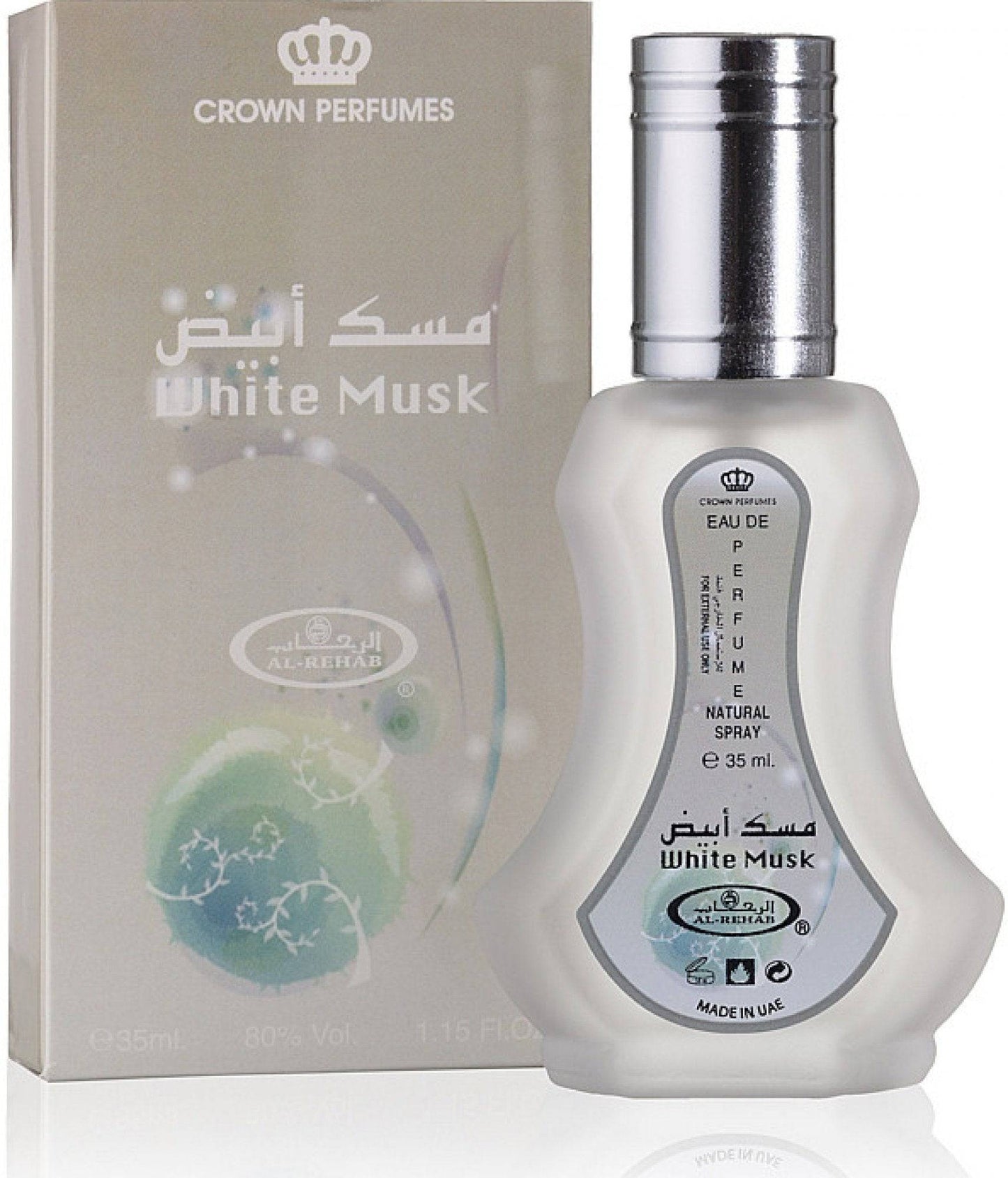 White Musk Eau de Parfum Spray 35ml (1.18 oz) by Al Rehab
