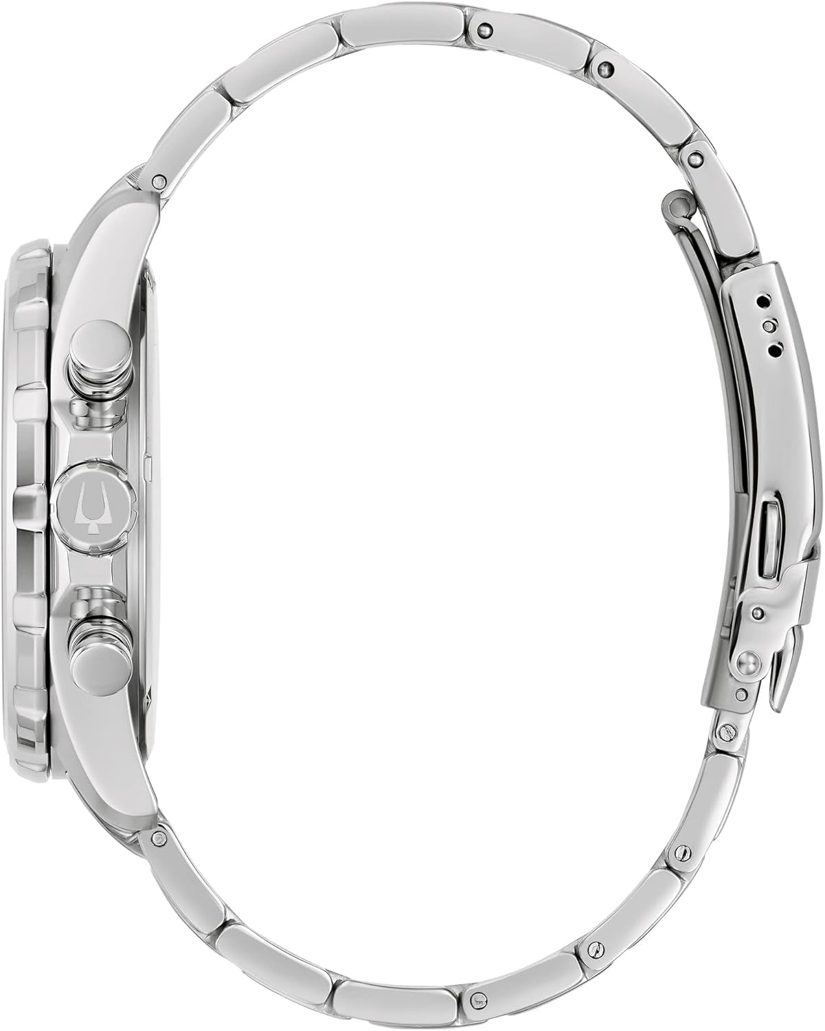 Marine Star Orange Dial and Stainless Steel Bracelet Watch | 43.5Mm | 96B395 Bulova