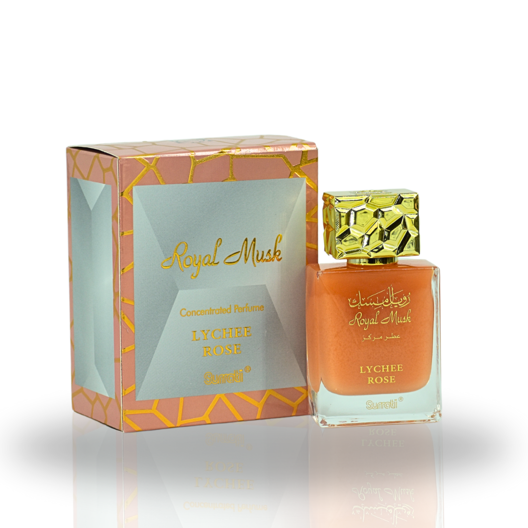 Royal Musk Lychee Rose CPO 30ML (1.01 OZ) by SURRATI, Exotic Fragrances for Men & Women.