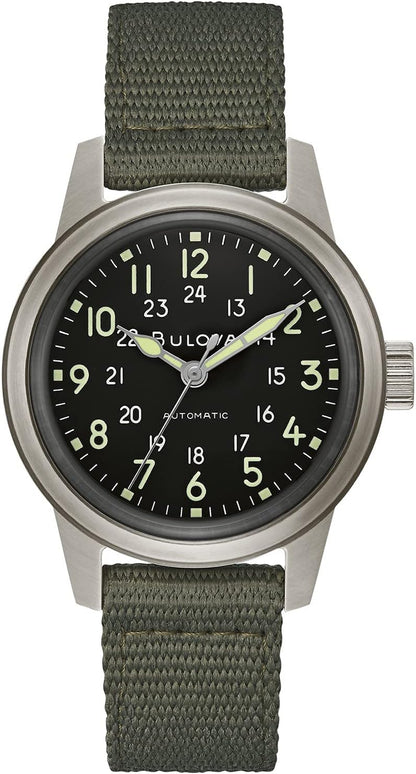 Bulova Military Heritage Hack 96A259