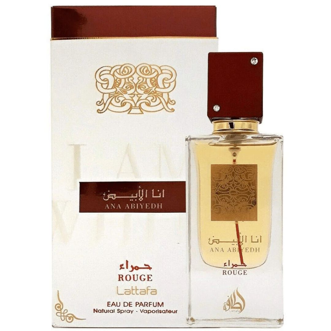 Ana Abiyedh Rouge Eau de Parfum Spray 60ml (2.0 oz) by Lattafa