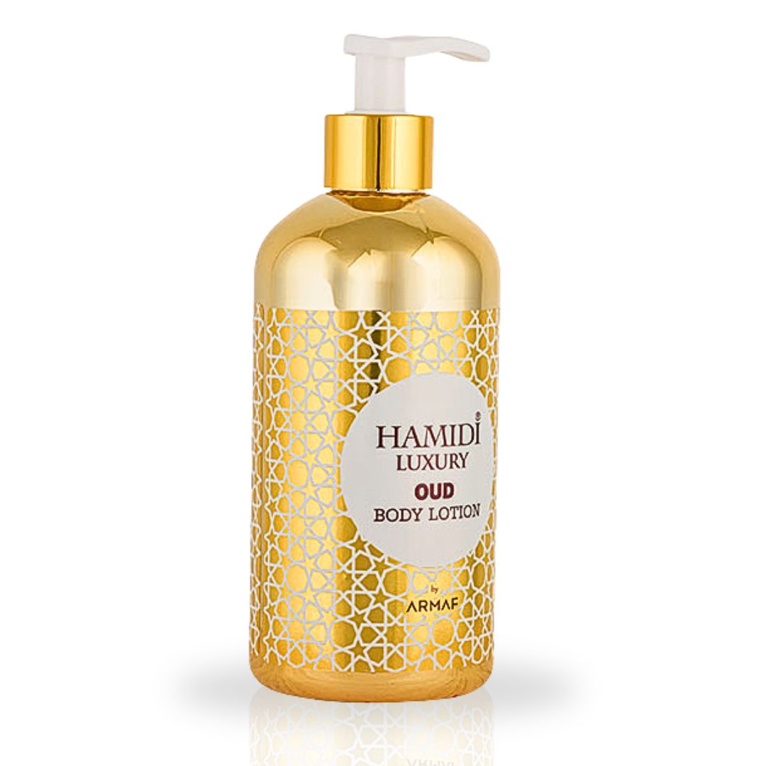 Luxury Oud Body Lotion 500ml (16.9 oz) by Hamidi