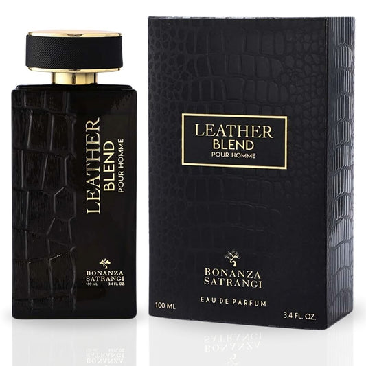 Leather Blend Pour Homme Eau de Parfum Spray 100ml (3.4 oz) by Bonanza Satrangi