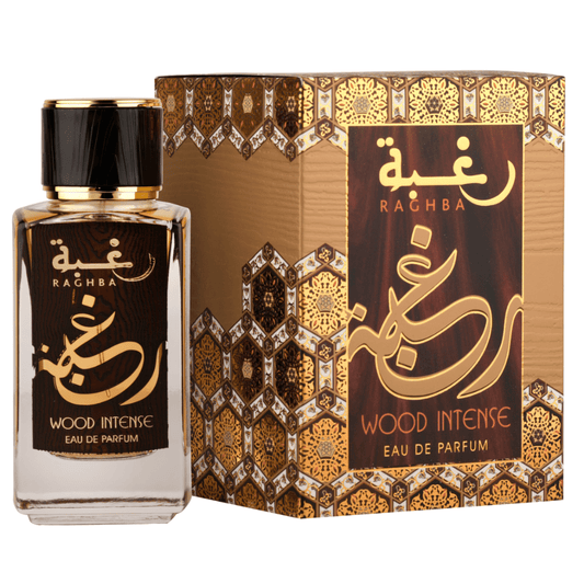 Raghba Woody Intense EDP - 100ML (3.4oz) by Lattafa