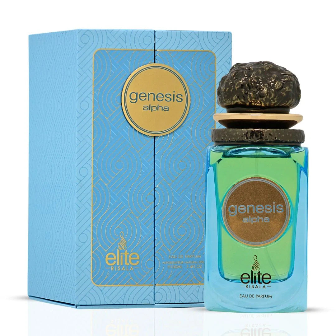 Genesis Alpha Eau de Parfum Spray 100ml (3.4 oz) by Elite Risala