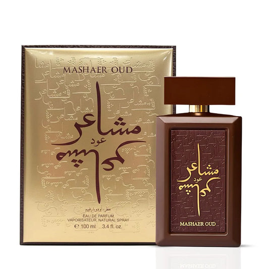 Mashaer Oud Eau de Parfum Spray 100ml (3.4 oz) by Oud Elite