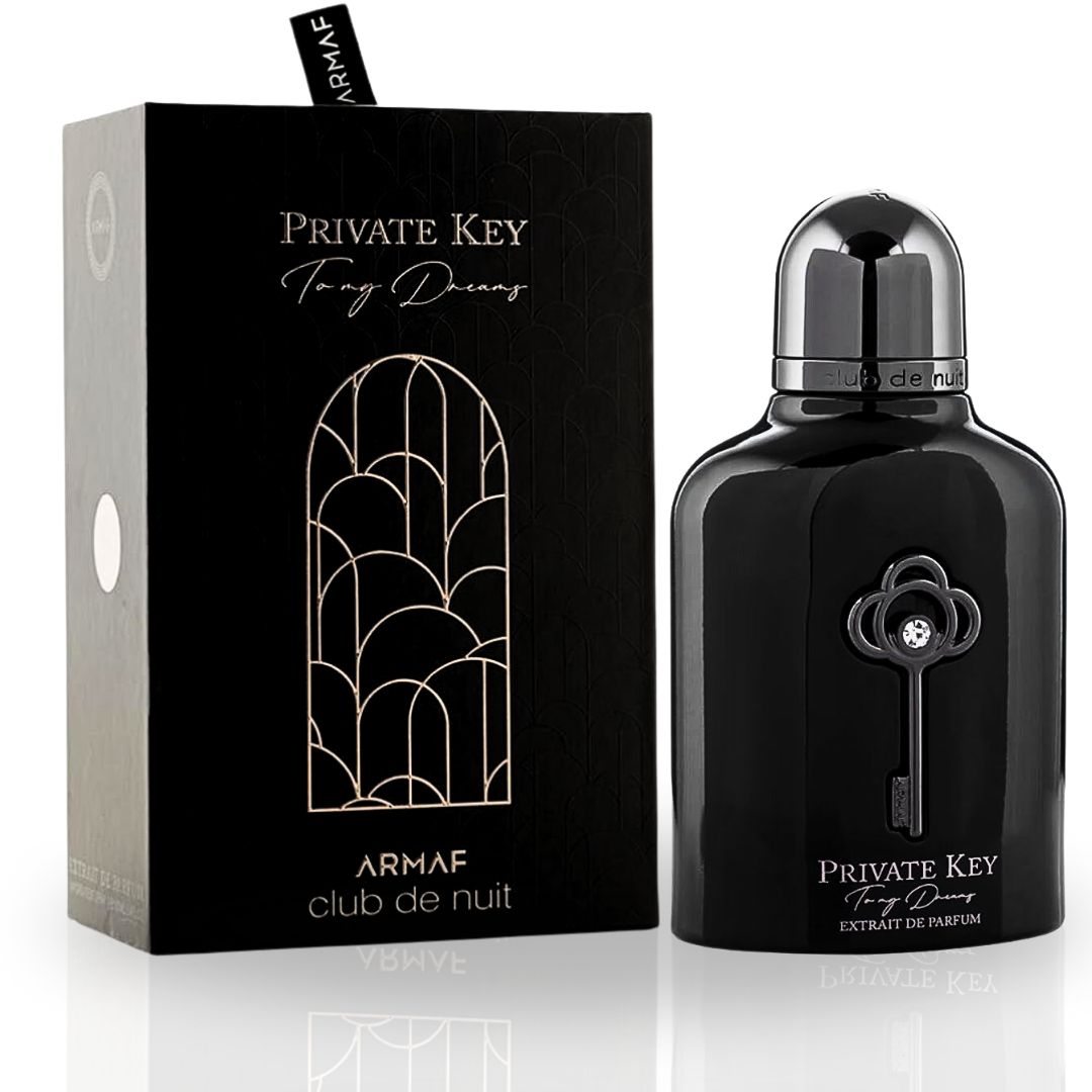 Club De Nuit Private Key To My Dreams Extrait De Parfum Spray 100ML (3.4 OZ) By Armaf | Long Lasting, Luxurious, Exotic Fragrance.