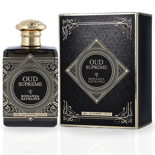 Oud Supreme Eau de Parfum Spray 100ml (3.4 oz) by Bonanza Satrangi